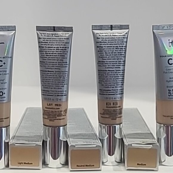 CHOOSE ✅ IT Cosmetics CC+ Cream with SPF 50+ Anti-Aging Foundation ✨ BNIB - Picture 11 of 15